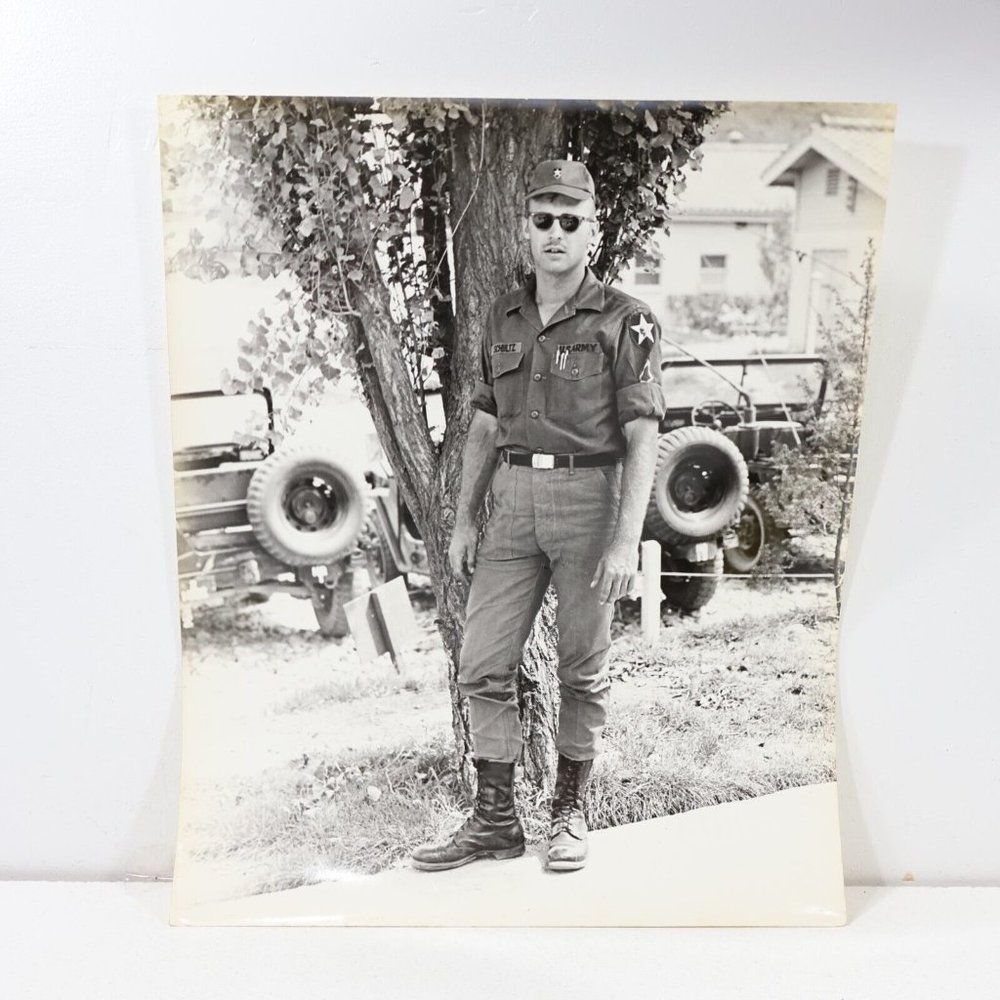 1969 Army 2nd Infantry Division Duke Schultz at Camp Humphreys South Korea